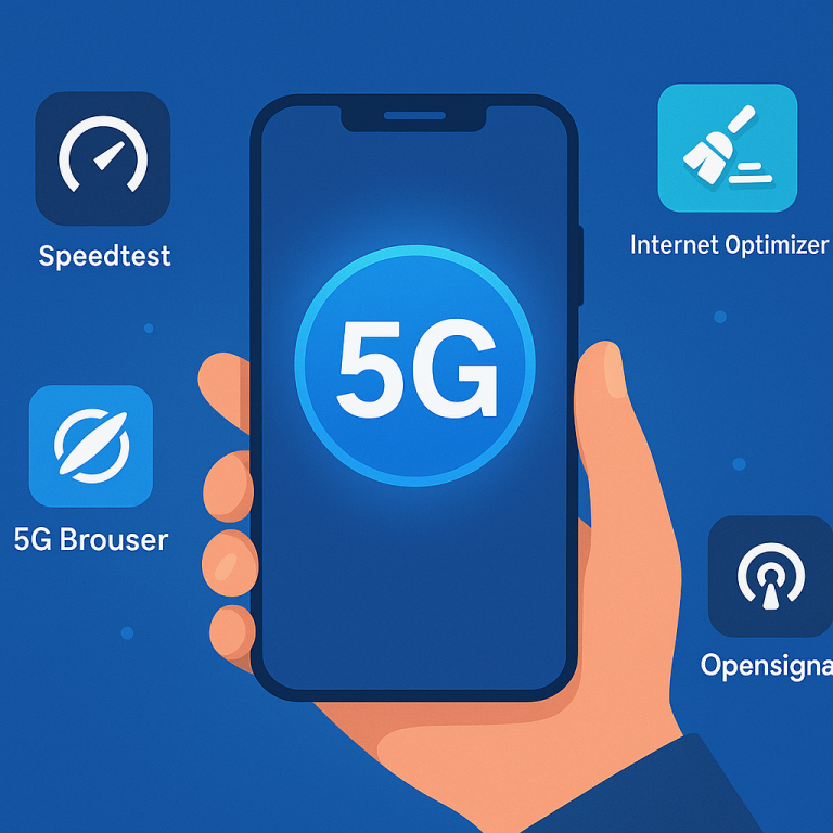 Conéctate ahora en la aplicación 5G gratuita