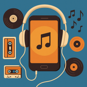 Aplicativo para ouvir músicas dos anos 70, 80 e 90