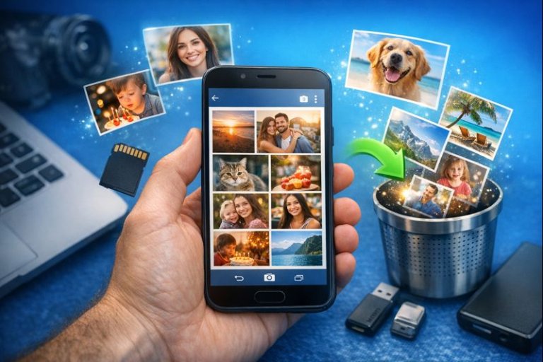 Recuperação Total de Fotos Apagadas